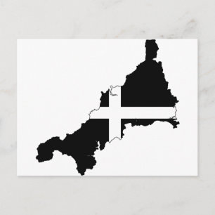 Cornish Flag Postcard