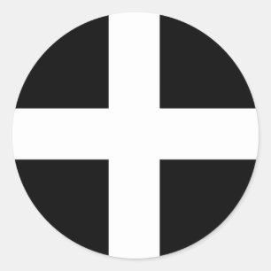 Cornish flag sticker