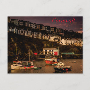 Cornish Harbour Postcard