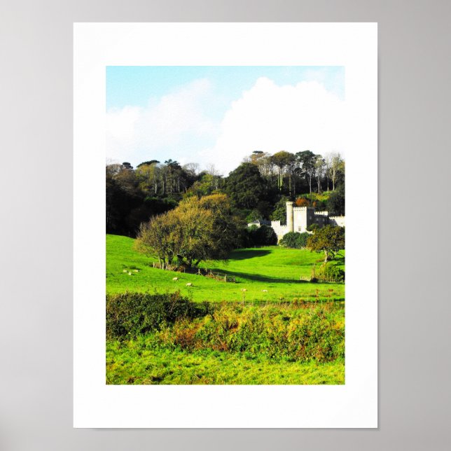 Cornish landscape poster (Front)