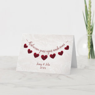Cornish language Congratulations engagement Card