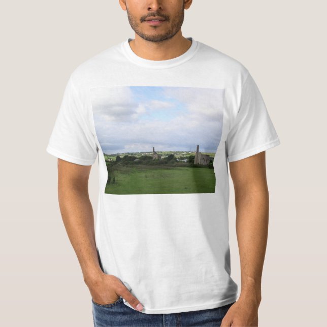 Cornish Mines 01 T-Shirt (Front)