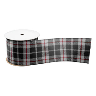Cornish National St Piran Tartan Satin Ribbon