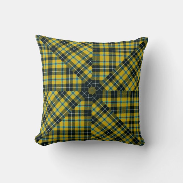 CORNISH NATIONAL TARTAN CUSHION (Front)