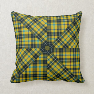 CORNISH NATIONAL TARTAN CUSHION