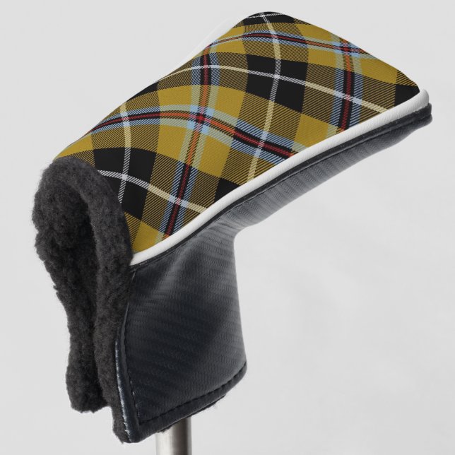 Cornish National Tartan Golf Head Cover (3/4 Front)