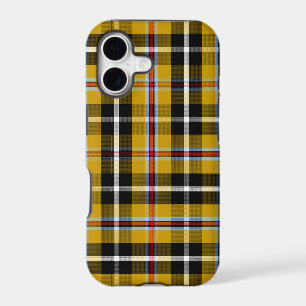 Cornish National Tartan Yellow and Black Plaid