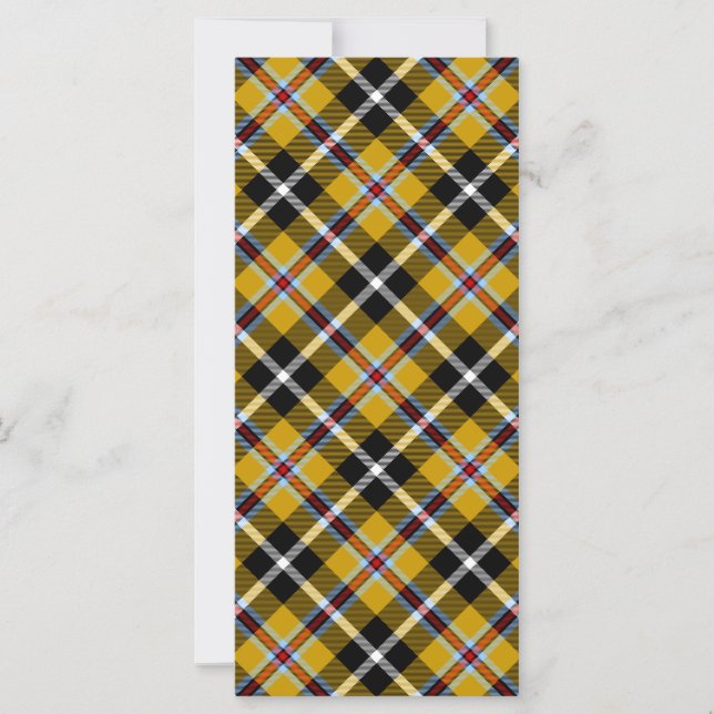 Cornish National Tartan Yellow and Black Plaid (Front)