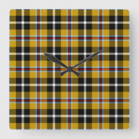 Cornish National Tartan Yellow and Black Plaid