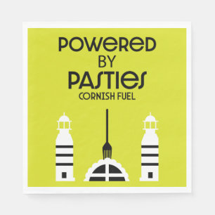 Cornish Pasties Cornwall Napkin