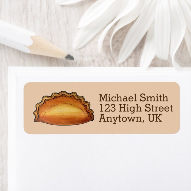 Cornish Pasty UK British Meat Pie Savoury Pastry (Insitu)