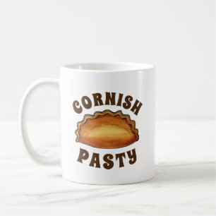 Cornish Pasty UK British Meat Pie Savoury Pastry Coffee Mug