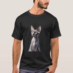 Cornish Rex Cat Breed Tee - Unique And Elegant Fel