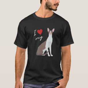 Cornish Rex Cat Mum For Cat T-Shirt