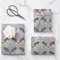 Cornish Rex Cats Wrapping Paper Sheets