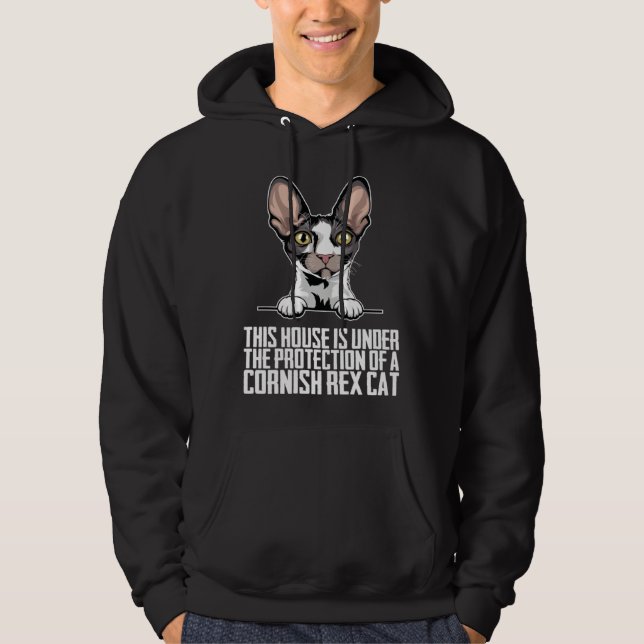 Cornish Rex Cornish Rex kitten Cornish Rexs Hoodie (Front)