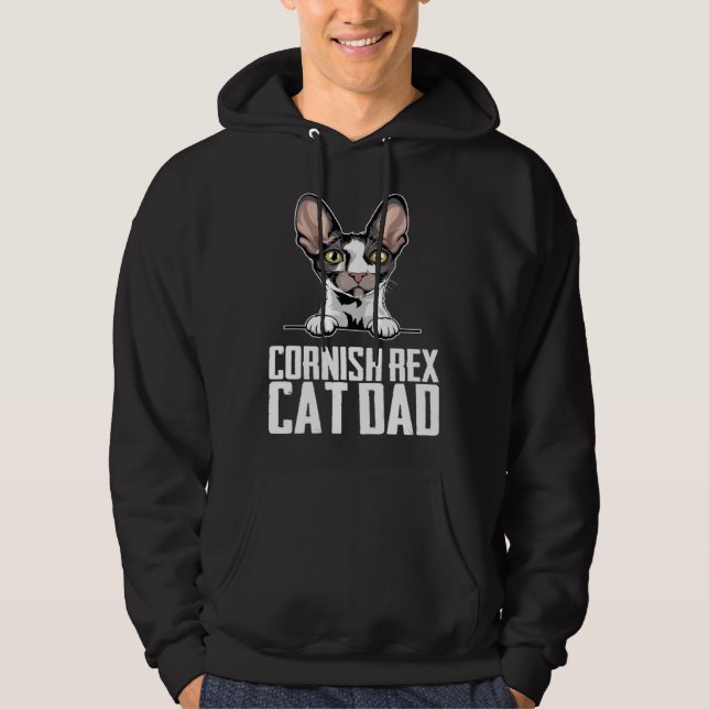 Cornish Rex Cornish Rex kitten Cornish Rexs Hoodie (Front)
