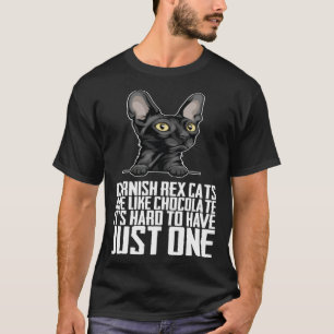 Cornish Rex mom  Cornish Rex dad  Cornish Rex cat T-Shirt