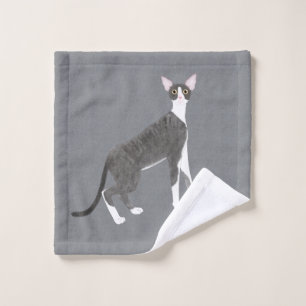 Cornish Rex Wash Cloth