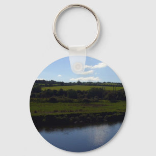 Cornish River and Countryside Key Ring