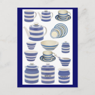 Cornish ware postcard