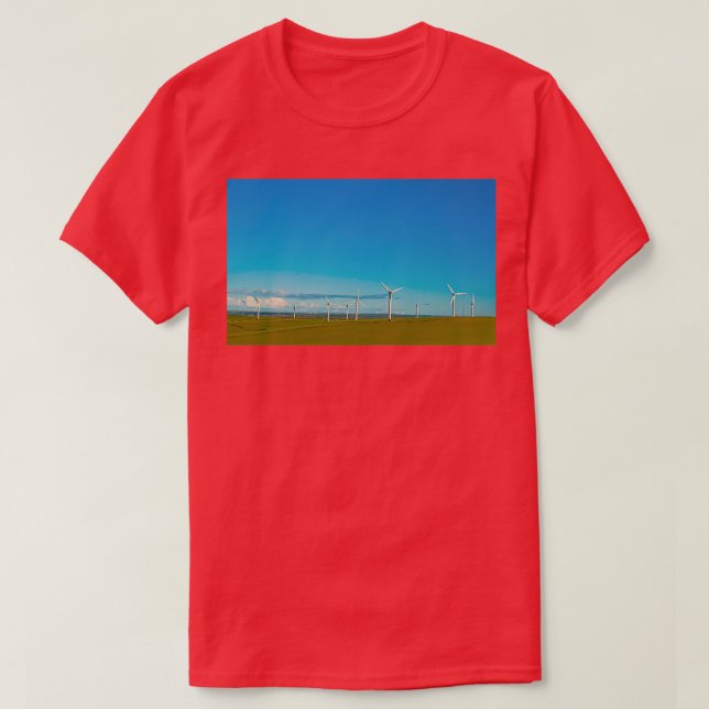 Cornish Windfarm T-Shirt (Design Front)