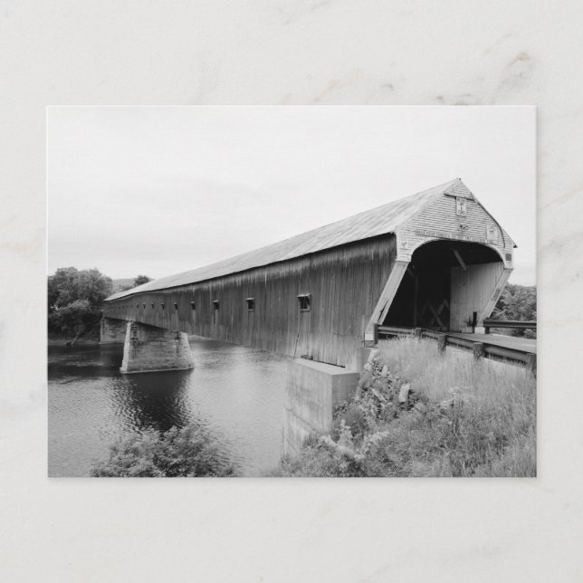 Cornish-Windsor Covered Bridge Postcard (Front)