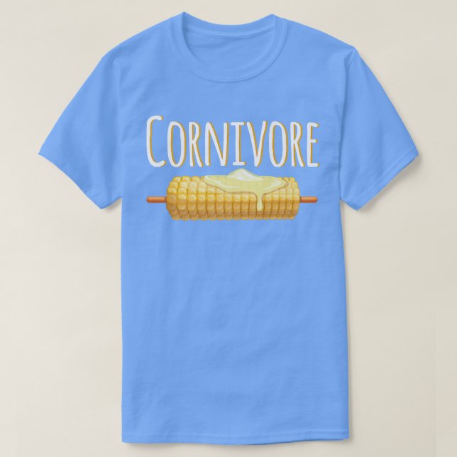 Cornivore Corn Healthy Vegetable  T-Shirt (Design Front)