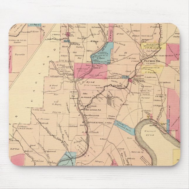 Cornplanter Township Mouse Mat (Front)