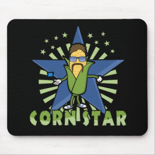 Cornstar Funny Cornhole Players Design Mouse Mat
