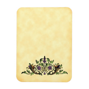 Cornucopia Harvest Vintage Art Flexi Magnet