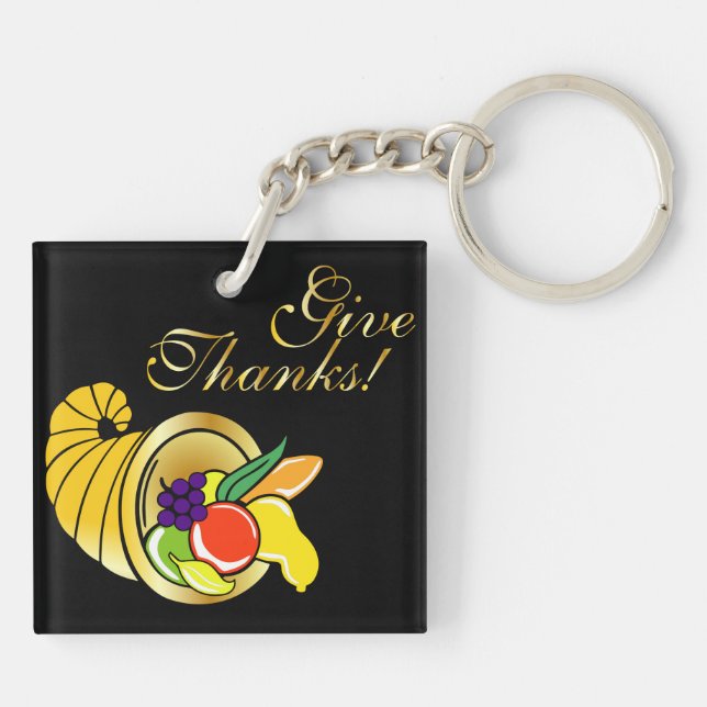 Cornucopia Key Ring (Back)