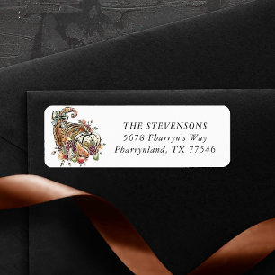 Cornucopia Sublimation   Plum Friendsgiving Dinner