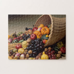 Cornucopia Thanksgiving Puzzle