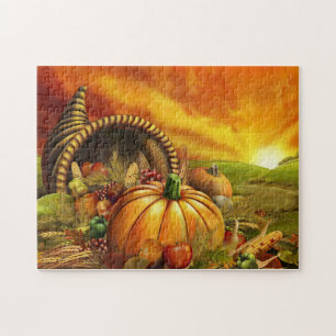 Cornucopia Thanksgiving Puzzle