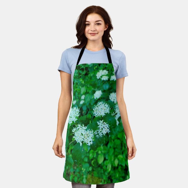 Cornus sanguinea  All Over Print Apron (Worn)