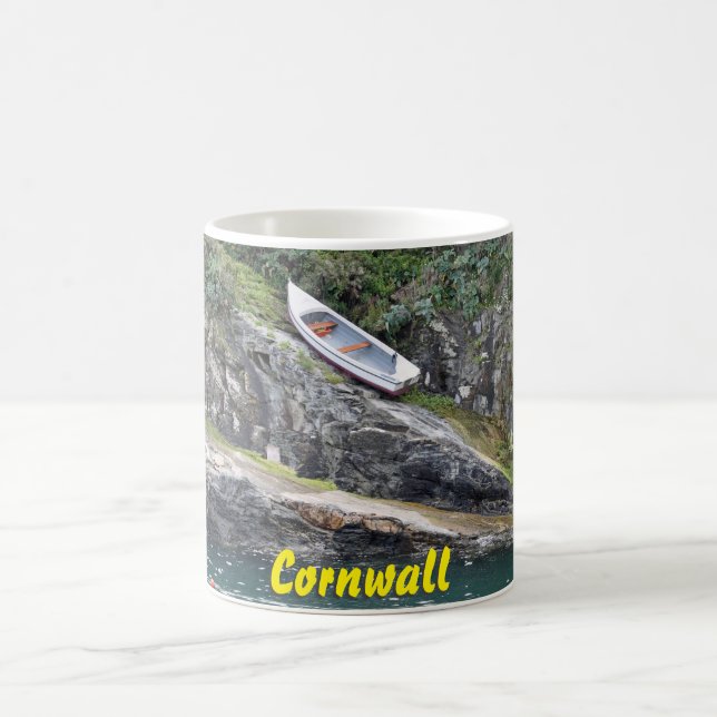 Cornwall boat coffee mug (Center)