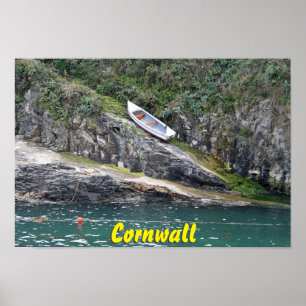 Cornwall boat poster