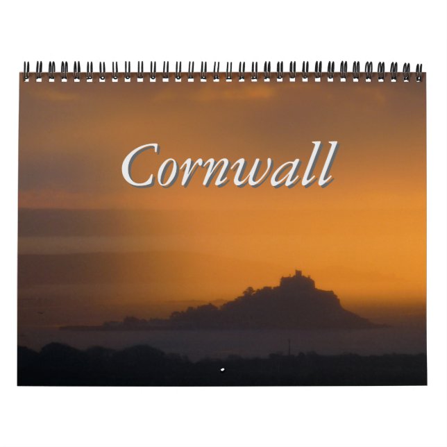 Cornwall calendar UK (Cover)
