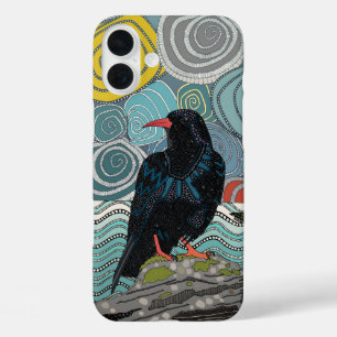 Cornwall chough iPhone 16 plus case