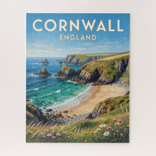 Cornwall England Atlantic Coast Jigsaw Puzzle