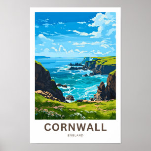 Cornwall England Travel Print