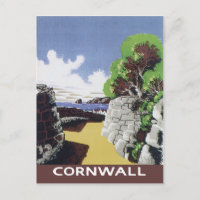 Cornwall England vintage travel style