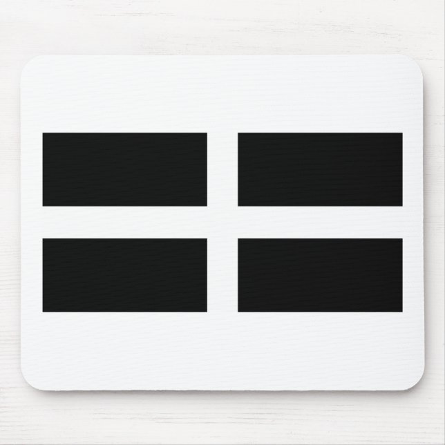 Cornwall Flag Mouse Mat (Front)