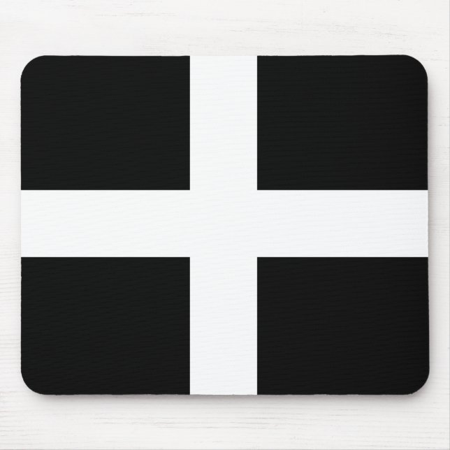 Cornwall Flag Mouse Mat (Front)