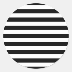 Cornwall flag stripes classic round sticker