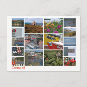 Cornwall multi-image 2 postcard
