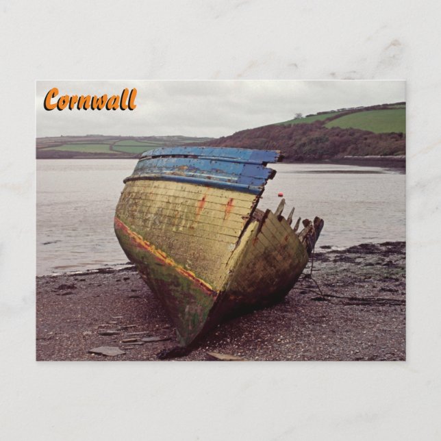 Cornwall Postcard (Front)