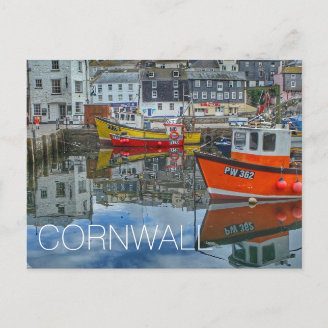 Cornwall Postcard (Front)