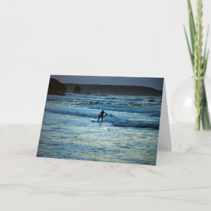 Cornwall surfing card